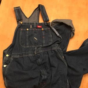Navy blue Dickies work overalls